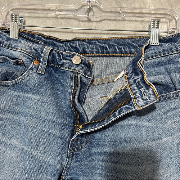 Levis 541 Jeans Mens 30x30 Light Blue Wash Faded Measure 30x28 Athletic Fit - Picture 3 of 10